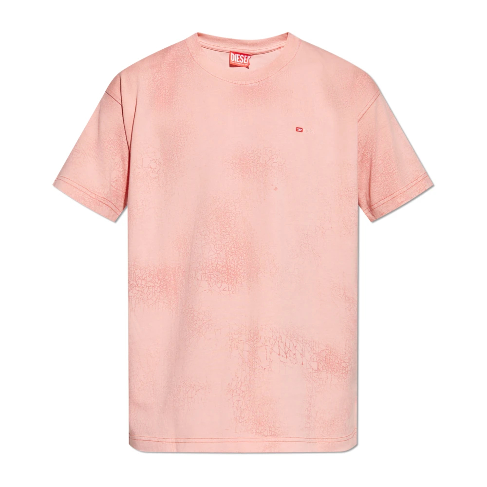 Diesel Herren Rosa - T-Shirt T-Norm-T8 - Tops - 3XL