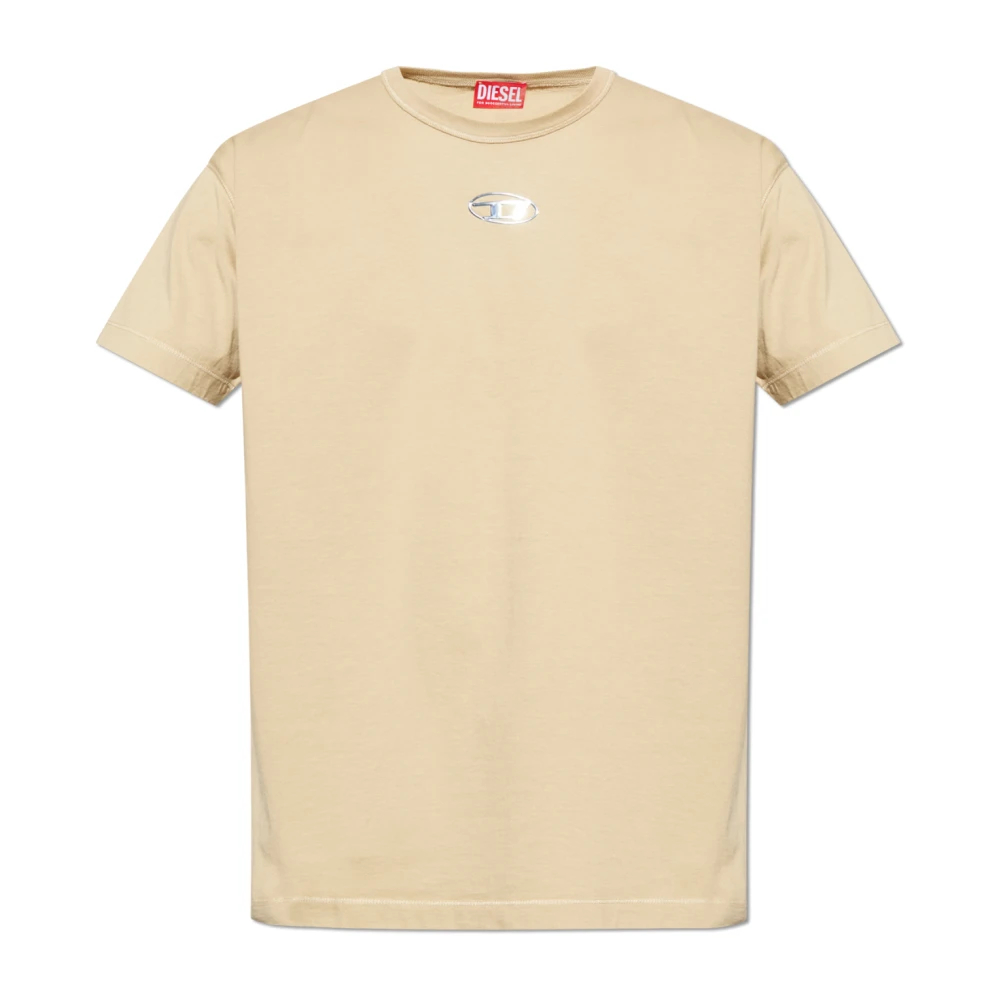 Diesel Herren Beige - T-Shirt T-Norm-Iod - Tops - 3XL