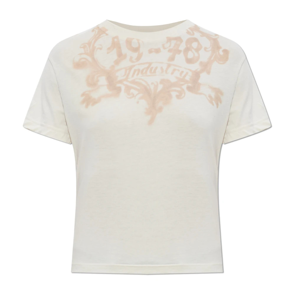 Diesel Damen Beige - T-Ila-Aa5 T-Shirt - Tops - Xs
