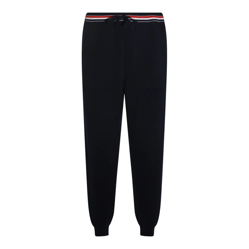 Thom Browne Herren Blau - E Wollhose Mit Elastischem Bund - Trousers - L