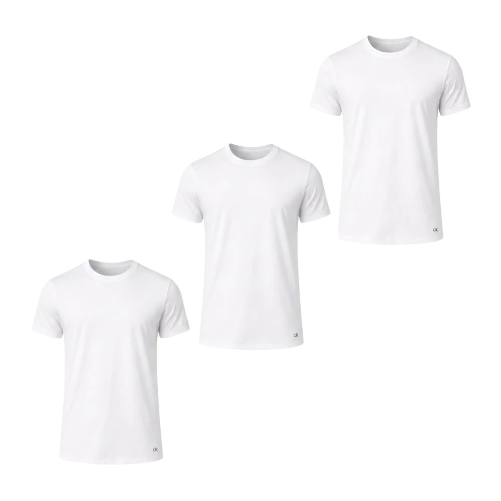 Calvin Klein Underwear Herren Weiß T-Shirt-Set Regular Fit - Bild 6