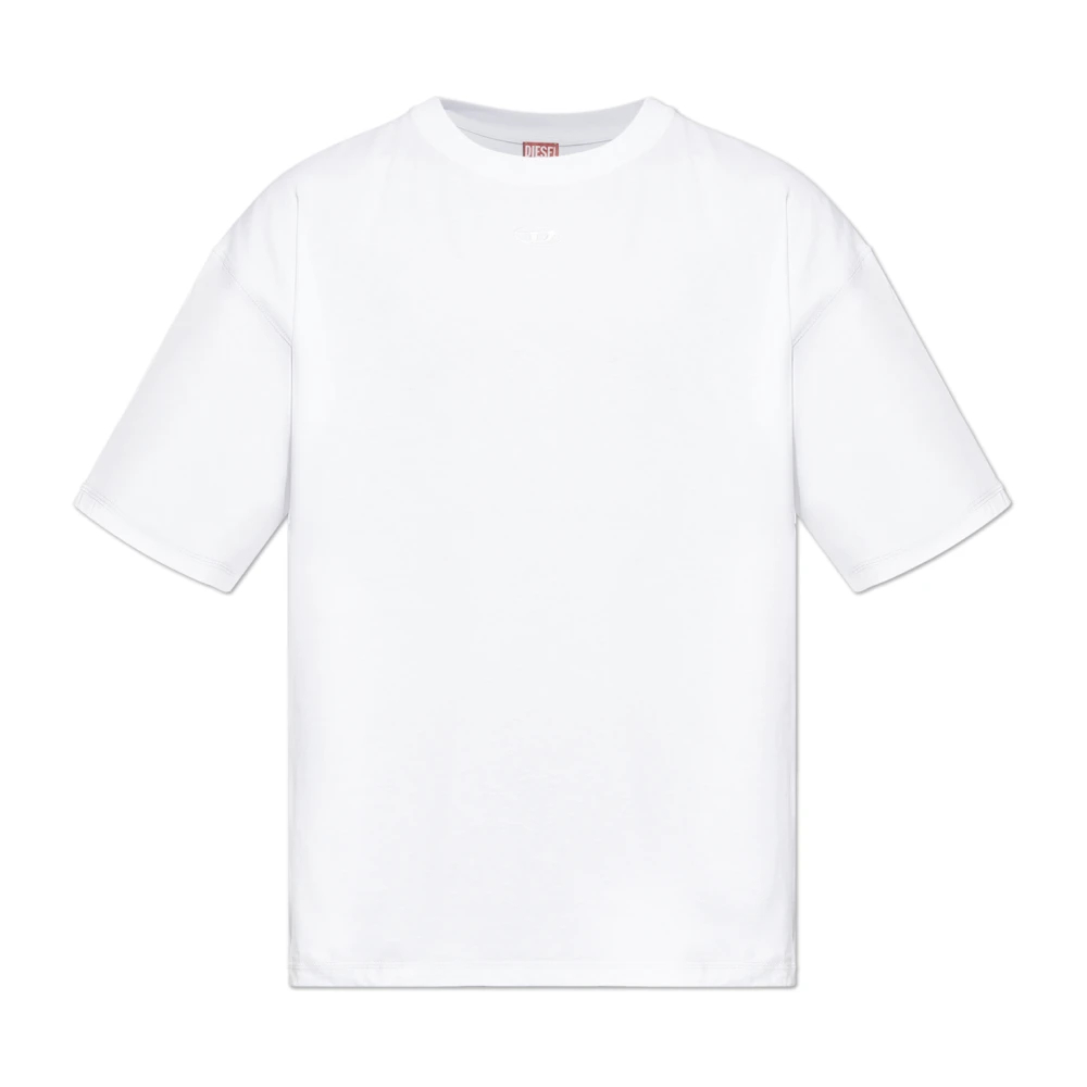 Diesel Herren Weiß - T-Shirt T-Lucien-Ihbi - Tops - S