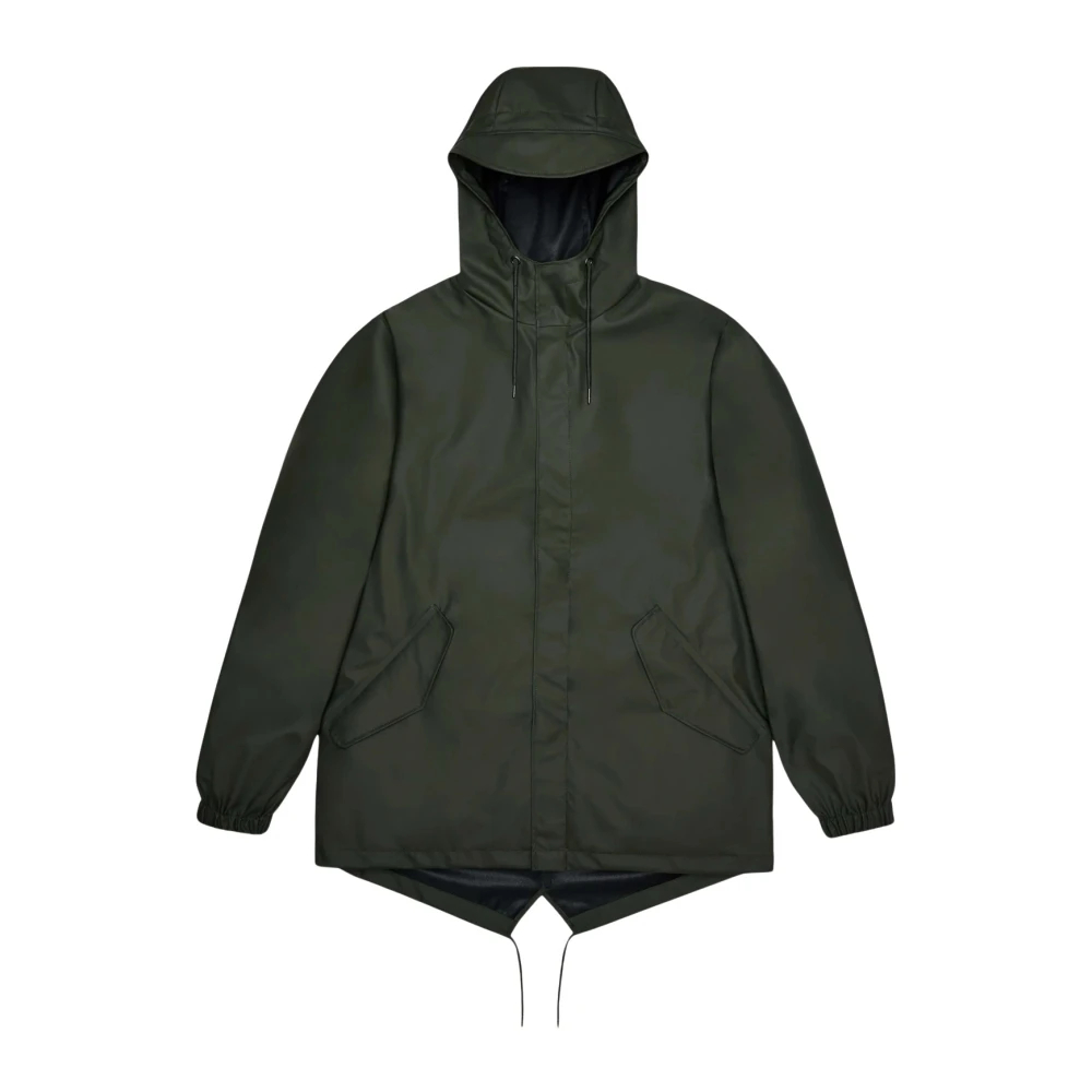 Rains - Fishtail Jacke - Jackets - Damen - Grün - Xl - Bild 7