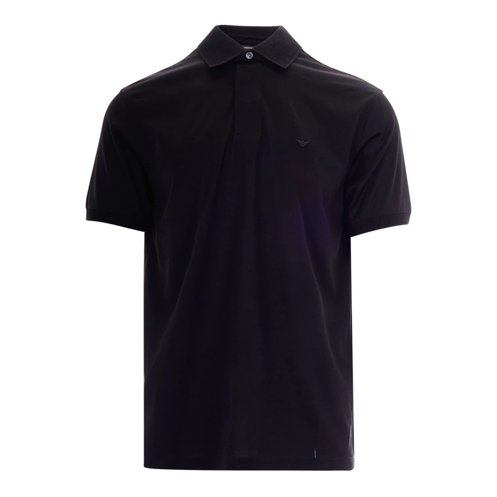 Emporio Armani Herren Schwarz - Polo Shirts - Tops - K - S