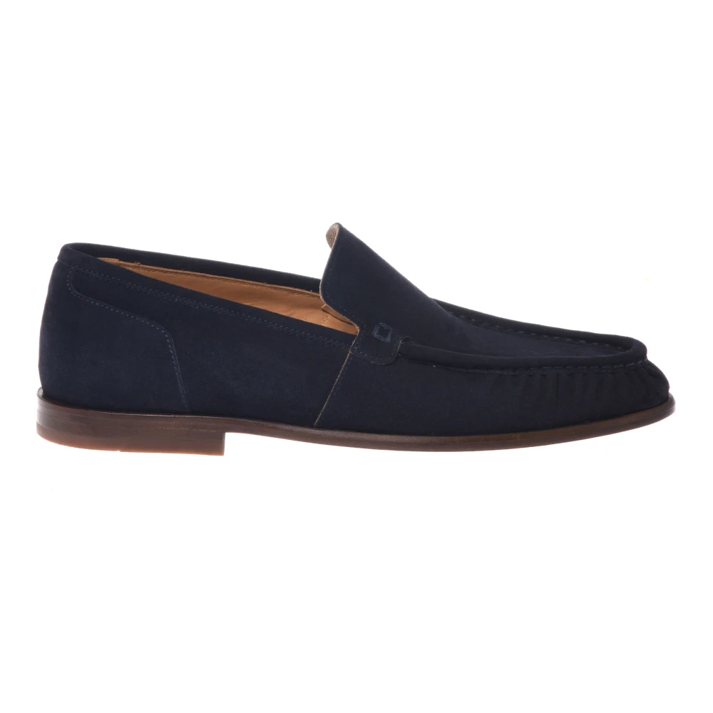 Baldinini Herren Blau - Suede Loafer - Shoes - 41 Eu