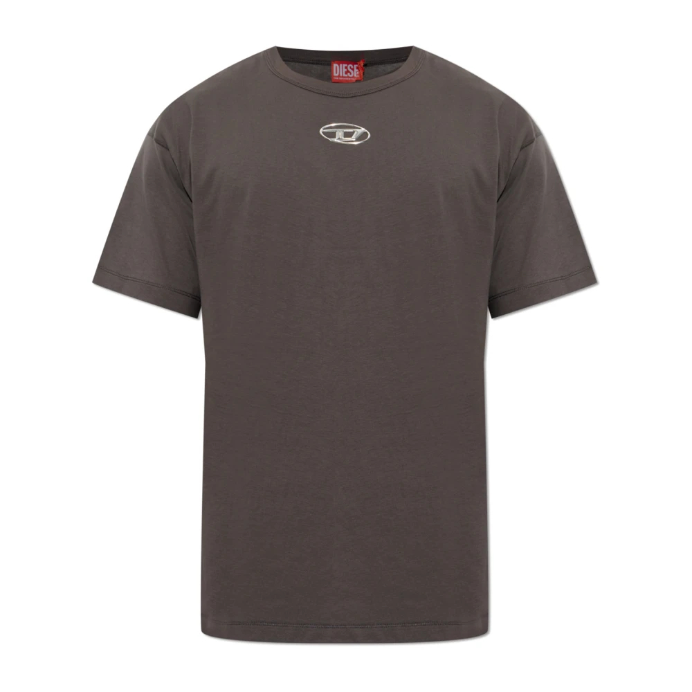 Diesel - T-Shirts - Tops - Herren - Braun - S