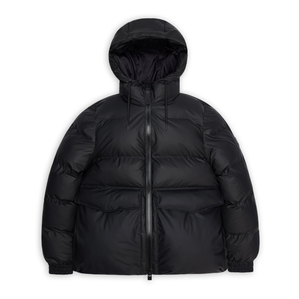 Rains Damen Schwarz Alta A-Line Puffer W Jacket | Thermal | | M - Bild 5