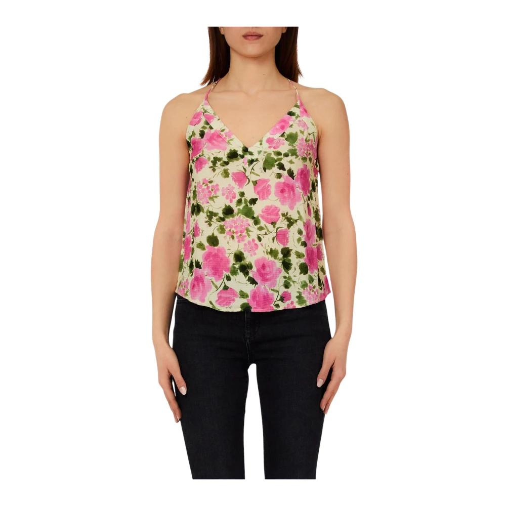 Liu Jo Damen Multicolor - Tanktop - Tops - Mehrfarbig - S