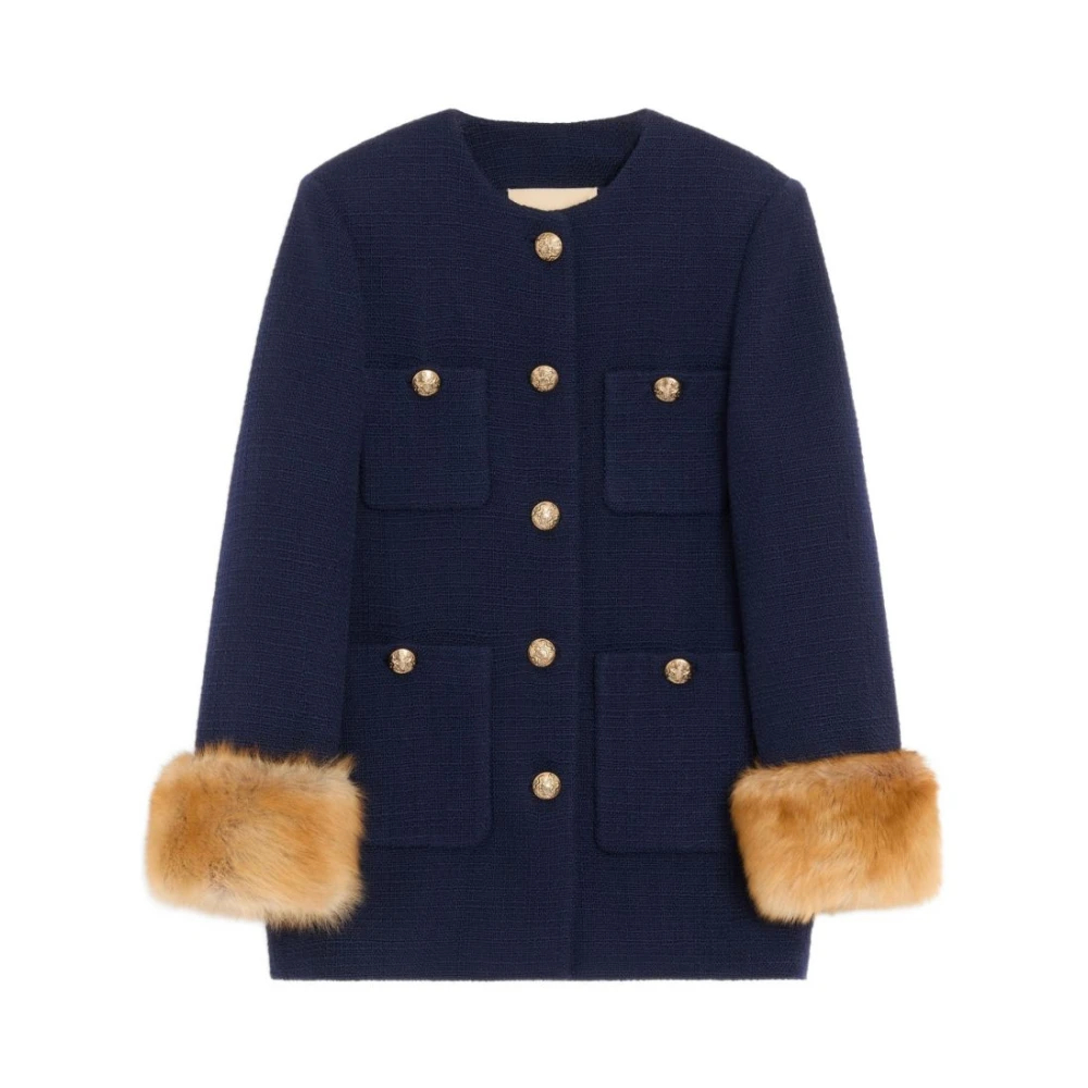 Valentino Garavani Jacke Aus Tweed Mit Shearling De Größe 36 - MyTheresa - Bild 4