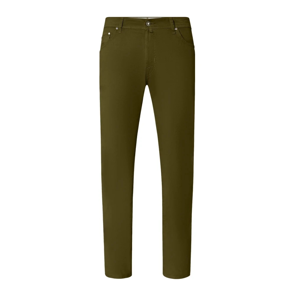 Jacob Cohën Herren Grün - Slim-Fit Hose - Trousers - W36
