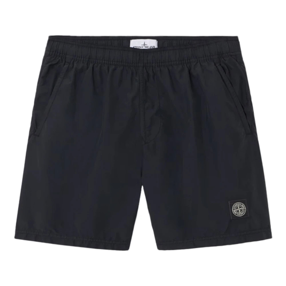 Stone Island Herren Schwarz - Nylon Metal Badeshorts - Swimwear - K - 2XL