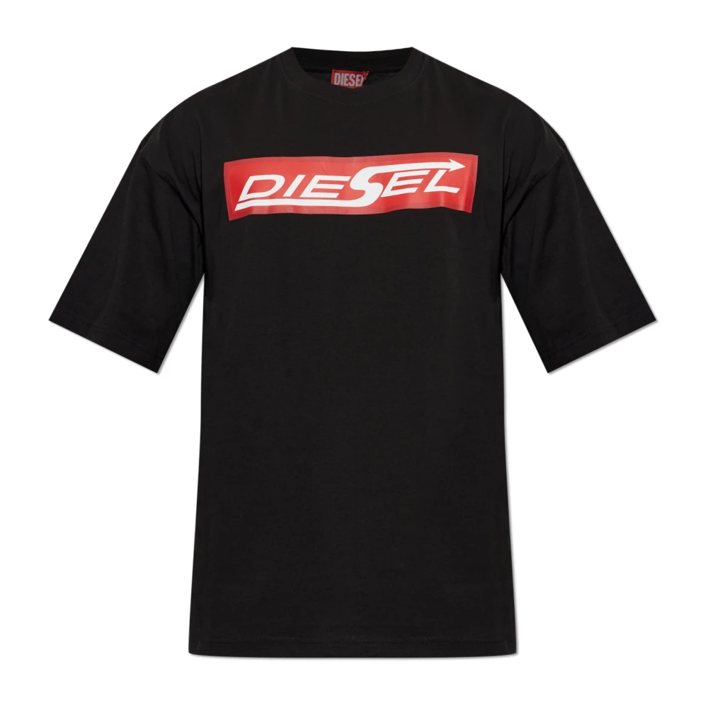 Diesel Herren Schwarz - T-Boxt-Aa20 - Tops - K - L