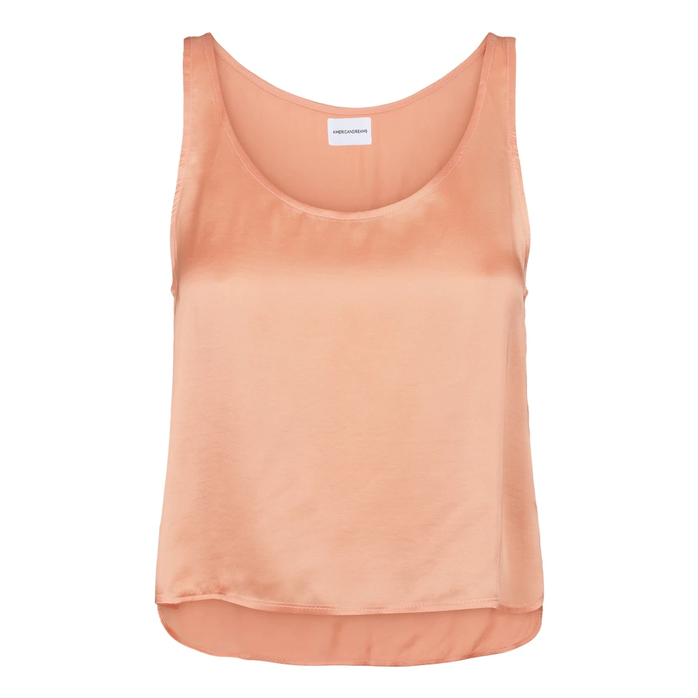 Americandreams Damen Rosa - Onya Tank Top - Tops - S