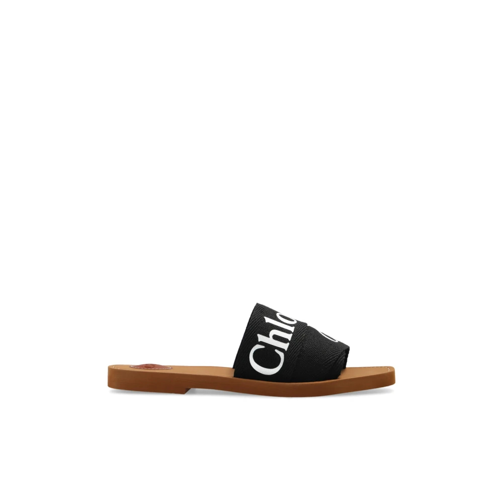 CHLOé | Woody linen flat sandals | Women | 37 - Bild 6