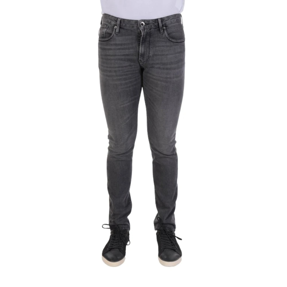 Emporio Armani Herren Grau - J06 Slim Fit Jeans - Jeans - W38