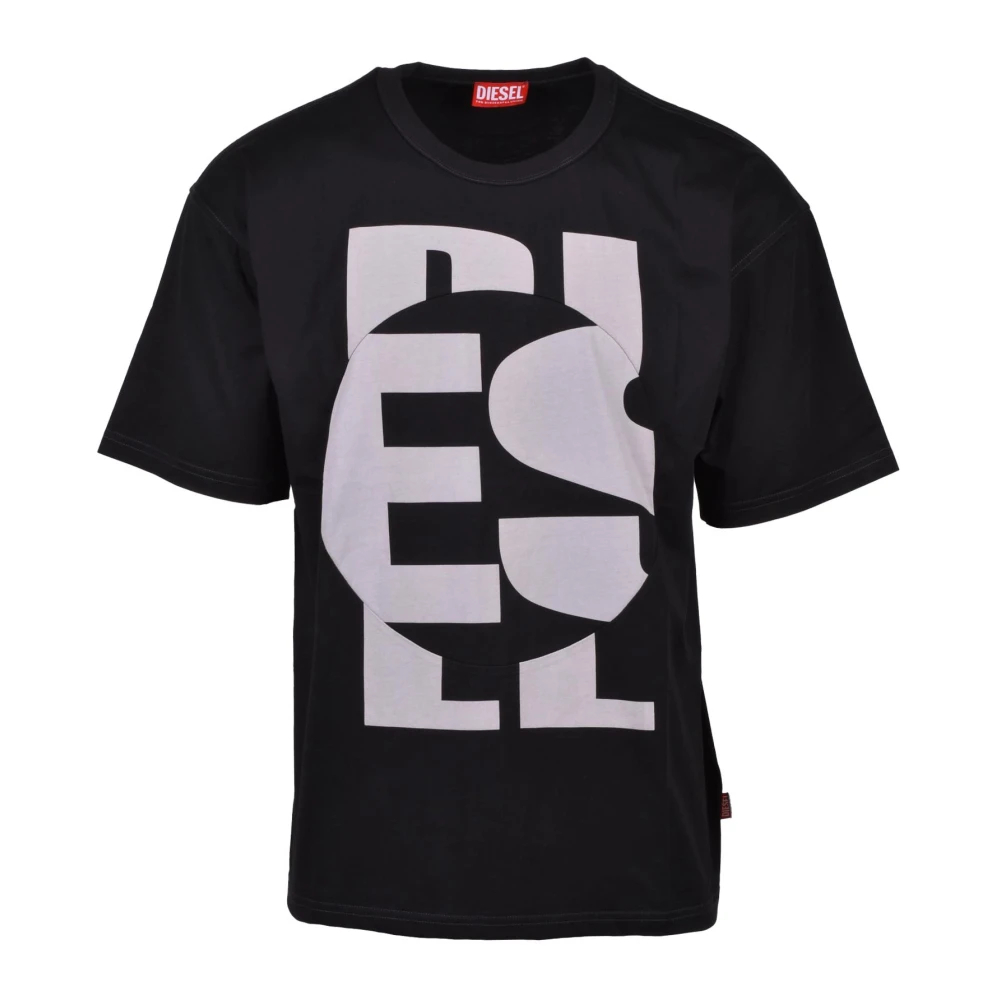 Diesel Herren Schwarz - T-Shirt - Tops - K - Xl