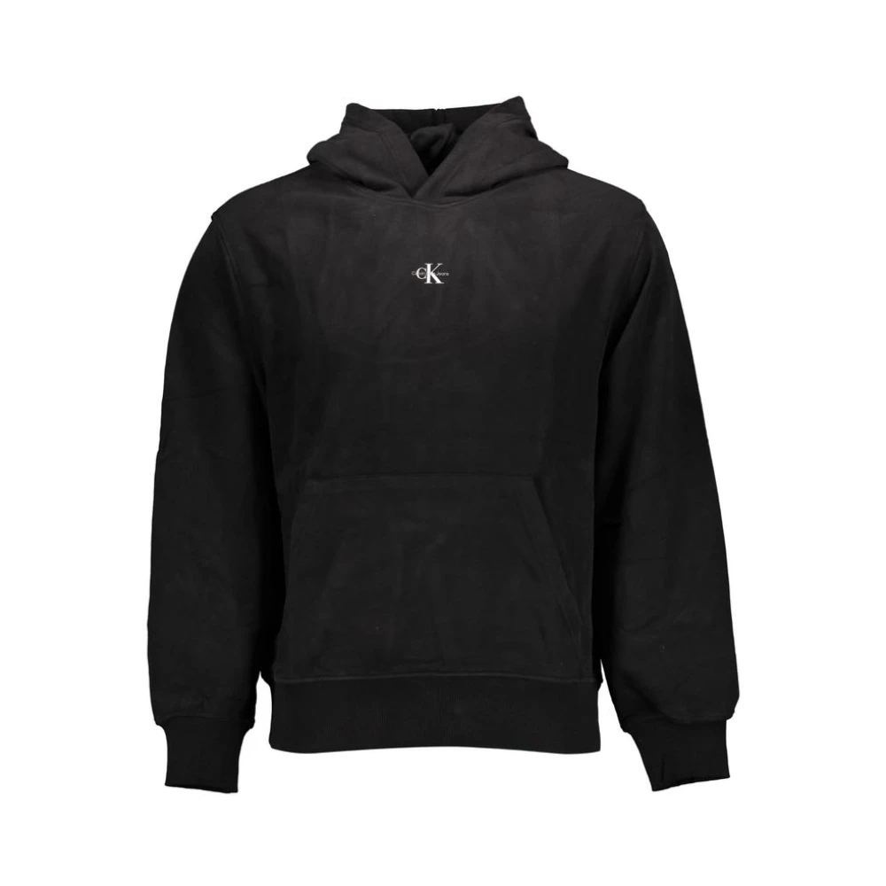 Calvin Klein Schwarzes Baumwoll-Herrenhoodie 2XL - Bild 5