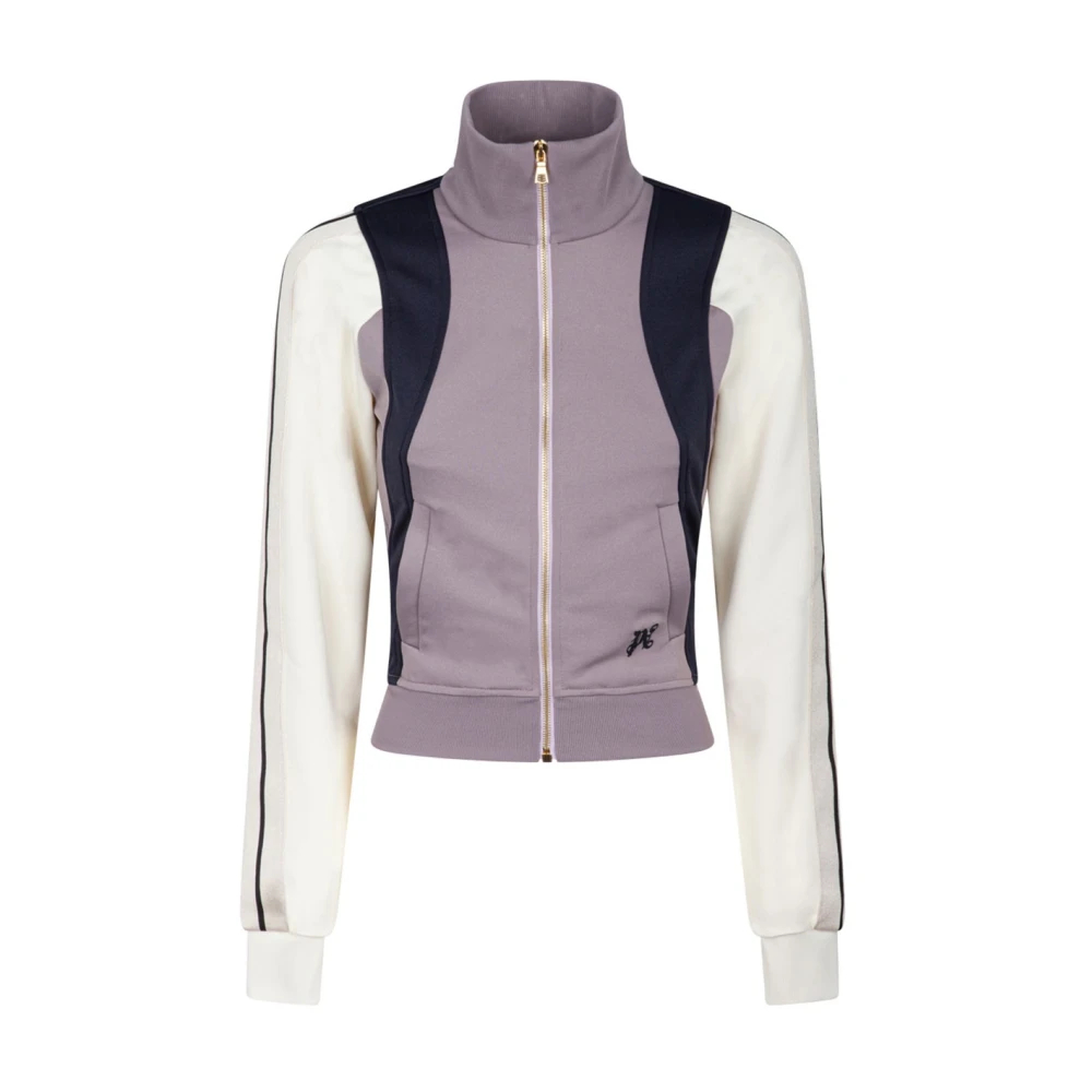 Palm Angels Damen Multicolor - Monogram Track Jacket - Sweatshirts & Hoodies - Mehrfarbig - S