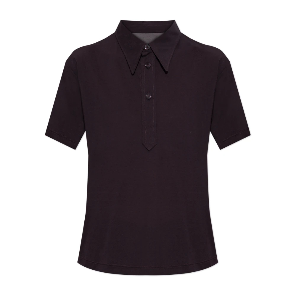 Maison Margiela Damen Violett - Polo Shirt - Tops - Lila -S