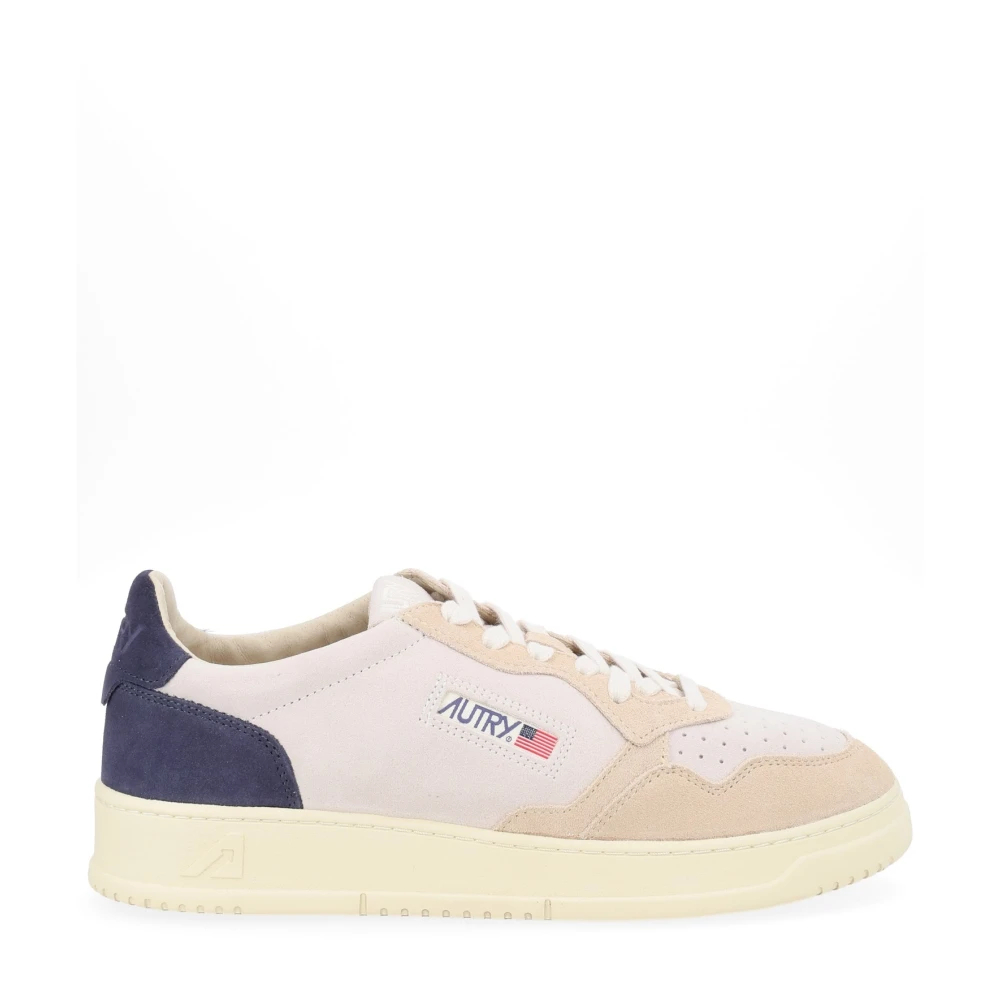 Autry Action Shoes Herren Blue|Beige Medalist Low Man - Bild 8