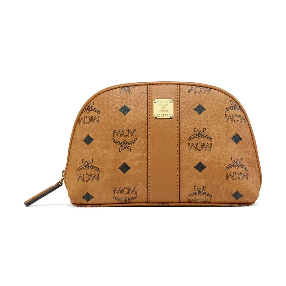 Mcm - Ottomar Kulturtasche - Bags - Damen - Braun - One Size