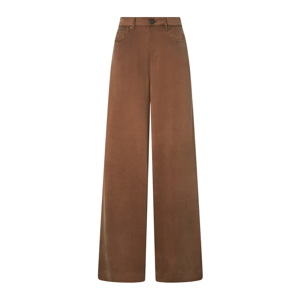Pinko Damen Braun - Weite Hosen - Trousers - L