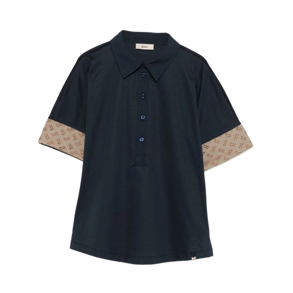 Herno Damen Blau - Polo Shirts - Tops - M