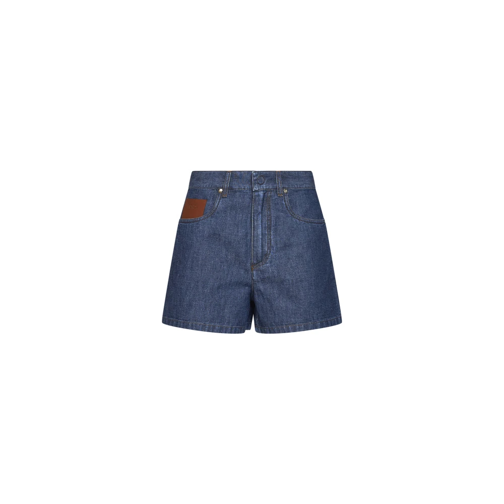 Fendi Denim Shorts - Bild 4