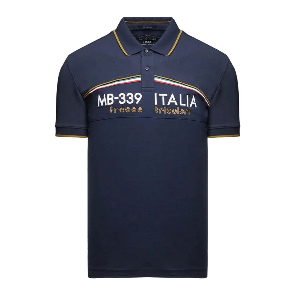 Aeronautica Militare Herren Blau - Polo Shirt - Tops - 3XL