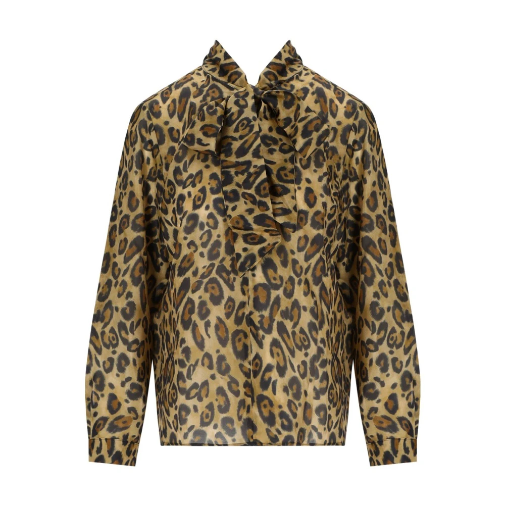 Marella Nastro Silk Leopard Print Blouse - Bild 4