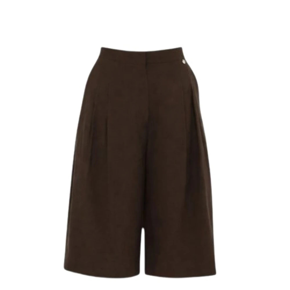 Liu Jo Damen Braun - Cropped Hosen - Trousers - S