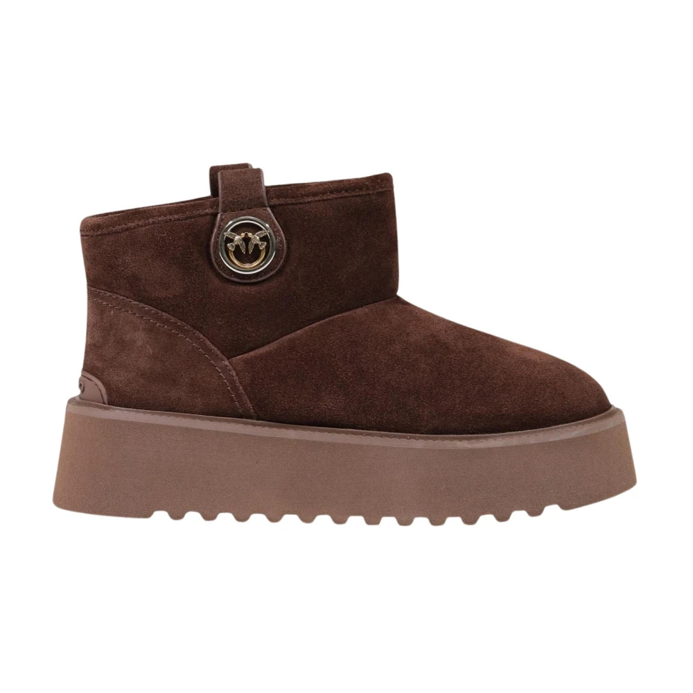 Pinko Damen Braun Schneeschuhe Martina Sd0575p002 - Bild 6