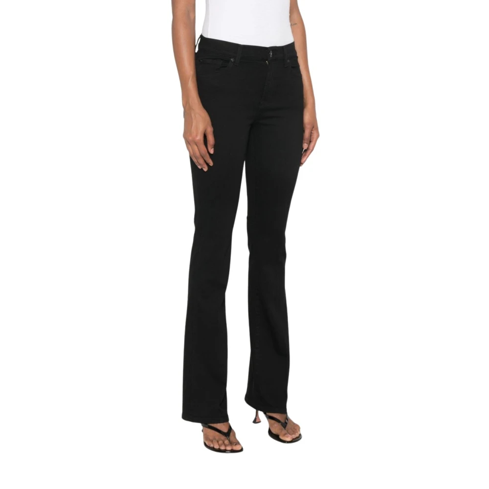 7 For All Mankind - The Bootcut - Jeans - Damen - Schwarzk - W31