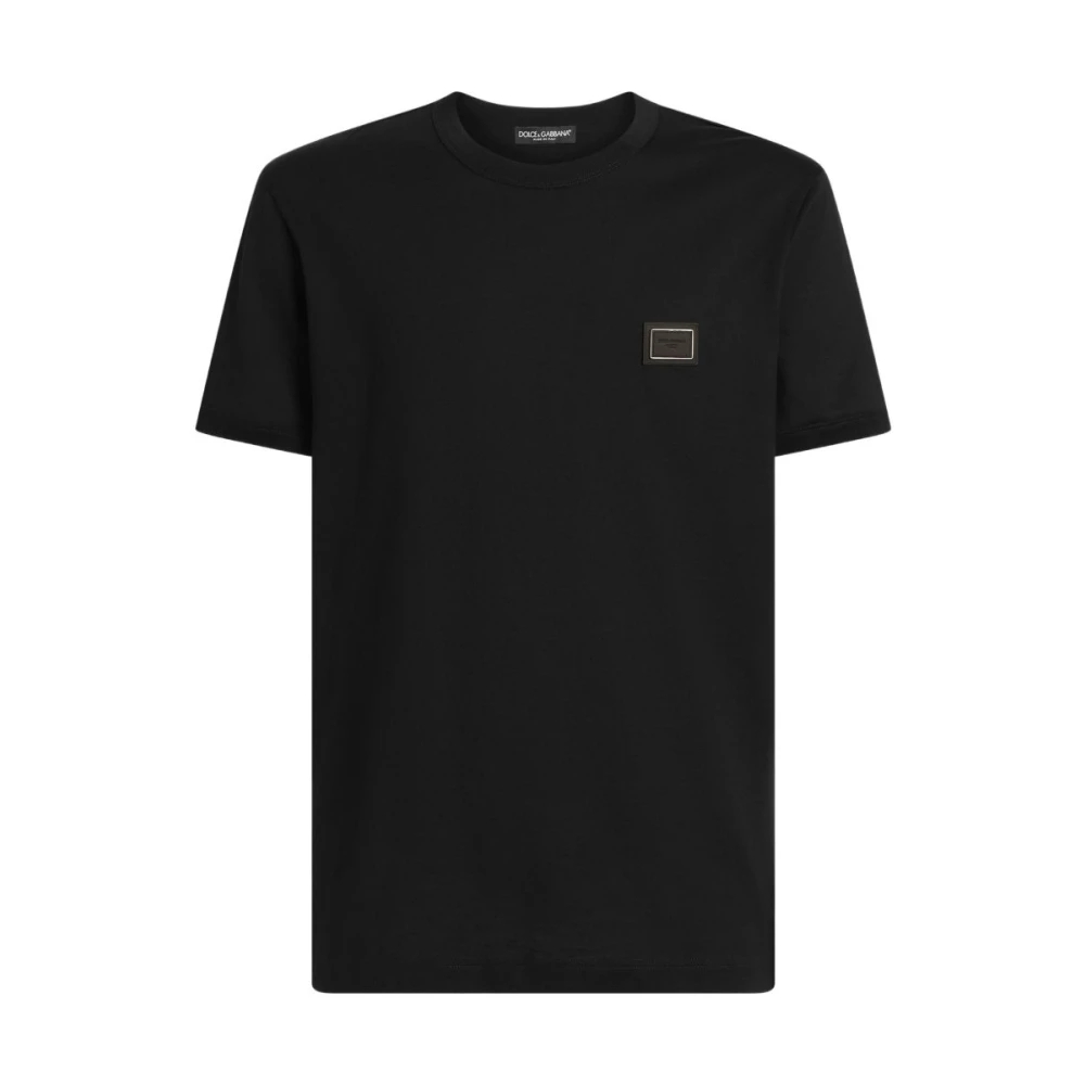 Dolce & Gabbana - T-Shirt - Tops - Herren - Schwarzk - M