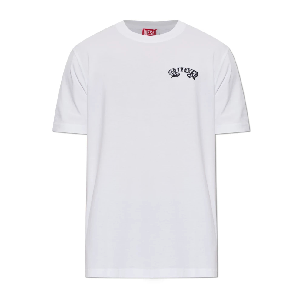 Diesel Herren Weiß - T-Shirts - Tops - Xl