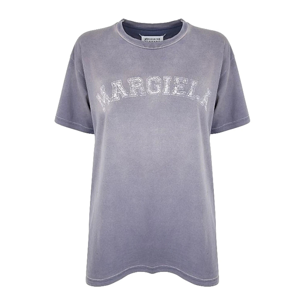 Maison Margiela Damen Violett - T-Shirt - Tops - Lila -S