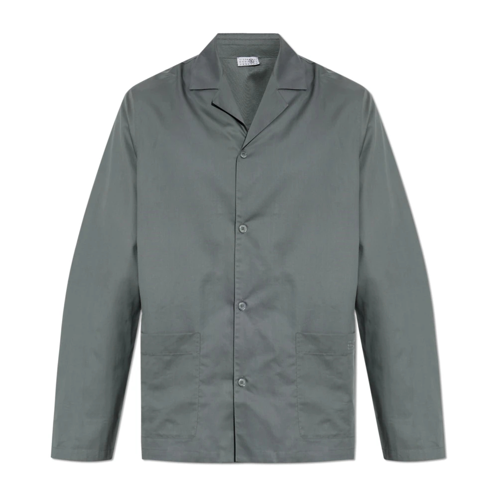 Mm6 Maison Margiela Herren Grau - Lingerie Shirt - Nightwear & Lounge - L