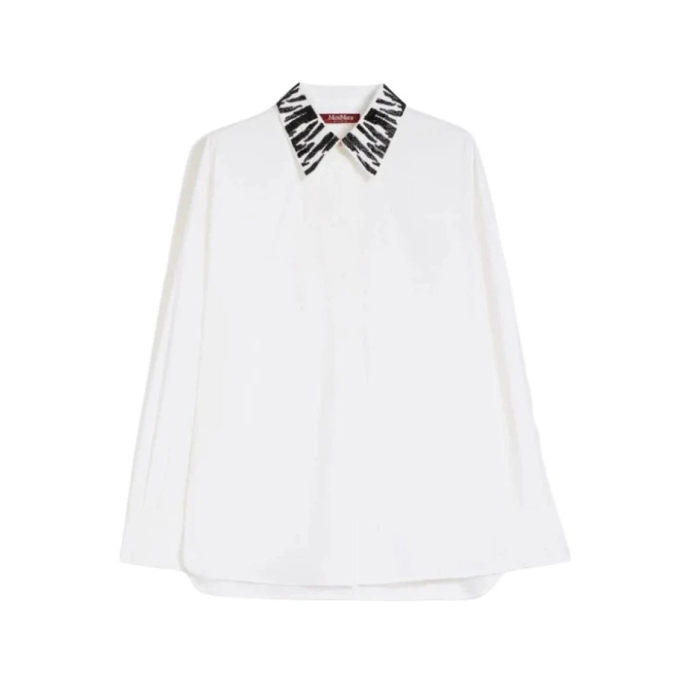 Max Mara Damen Weiß - Shirt - Blouses & Shirts - M