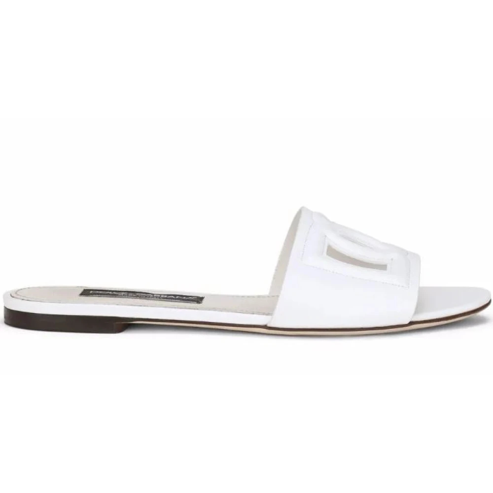 Dolce & Gabbana Damen Weiß - Sliders - Shoes - 40 1/2 Eu