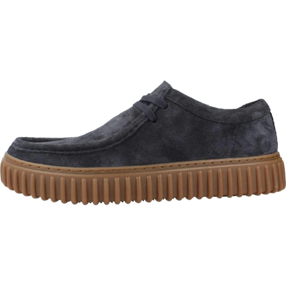 Clarks Herren Blau Schnürschuh "Torhill Lo" Mit Authentischer Gerippter Sohle erhältlich in Größe von Baur - Bild 5