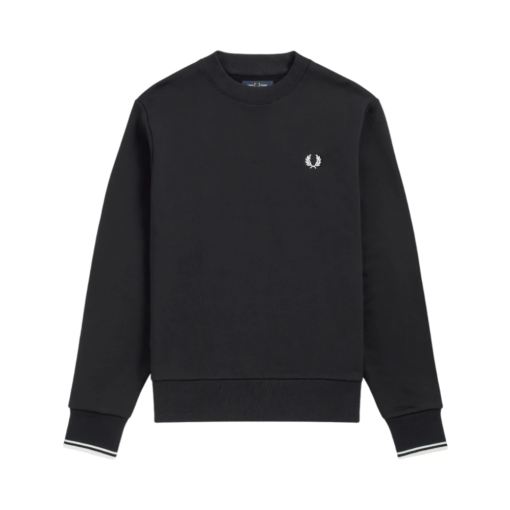 Fred Perry Herren Blau Sweatshirt Baumwolle Unifarben - Bild 7