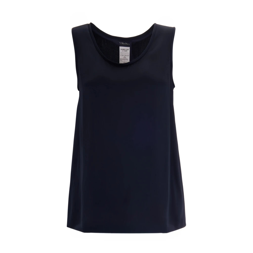Max Mara Studio Damen Blau - Ärmellose Oberteile - Tops - Xs
