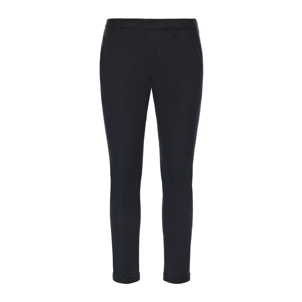 Dondup Herren Schwarz - Pantalone Gaubert - Trousers - K -W38