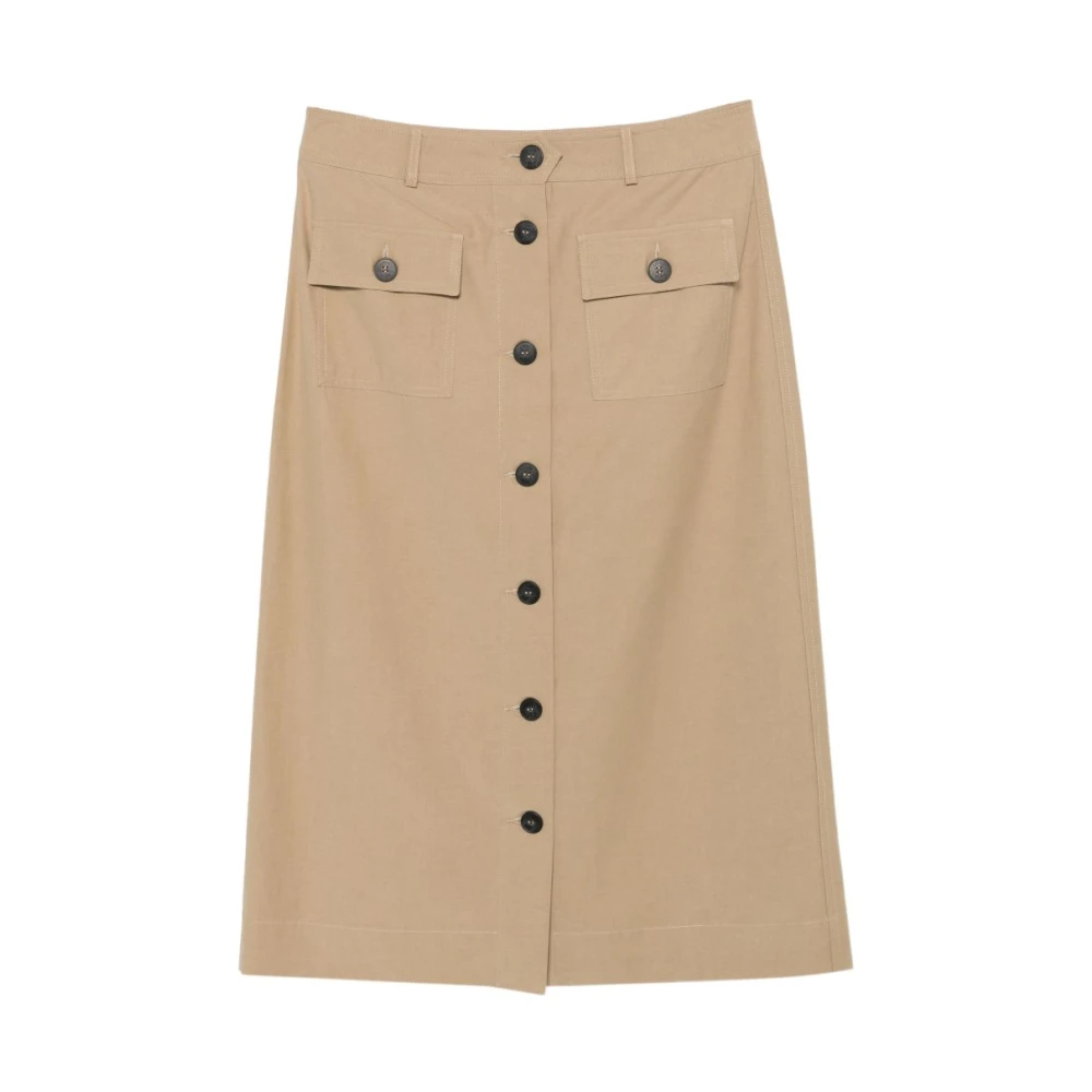Liu Jo Damen Beige - Midi Skirts - Skirts - Xl