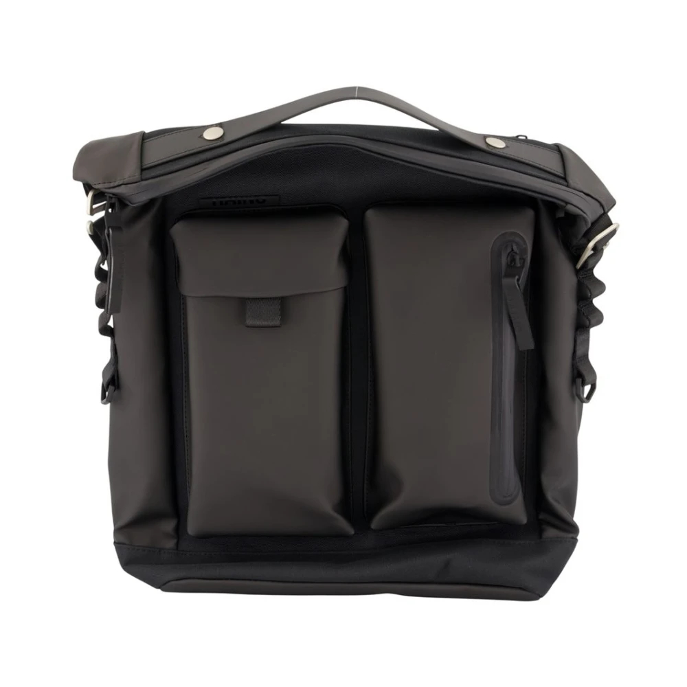 Rains Unisex Schwarz Otaru Backpack 16″ | Travel | | One Size - Bild 5