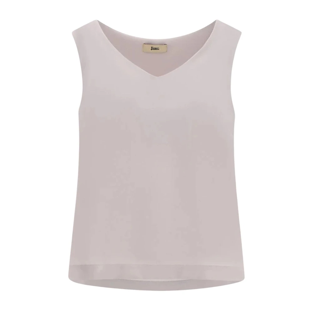Herno Damen Beige - Ärmellose Oberteile - Tops - 2XL