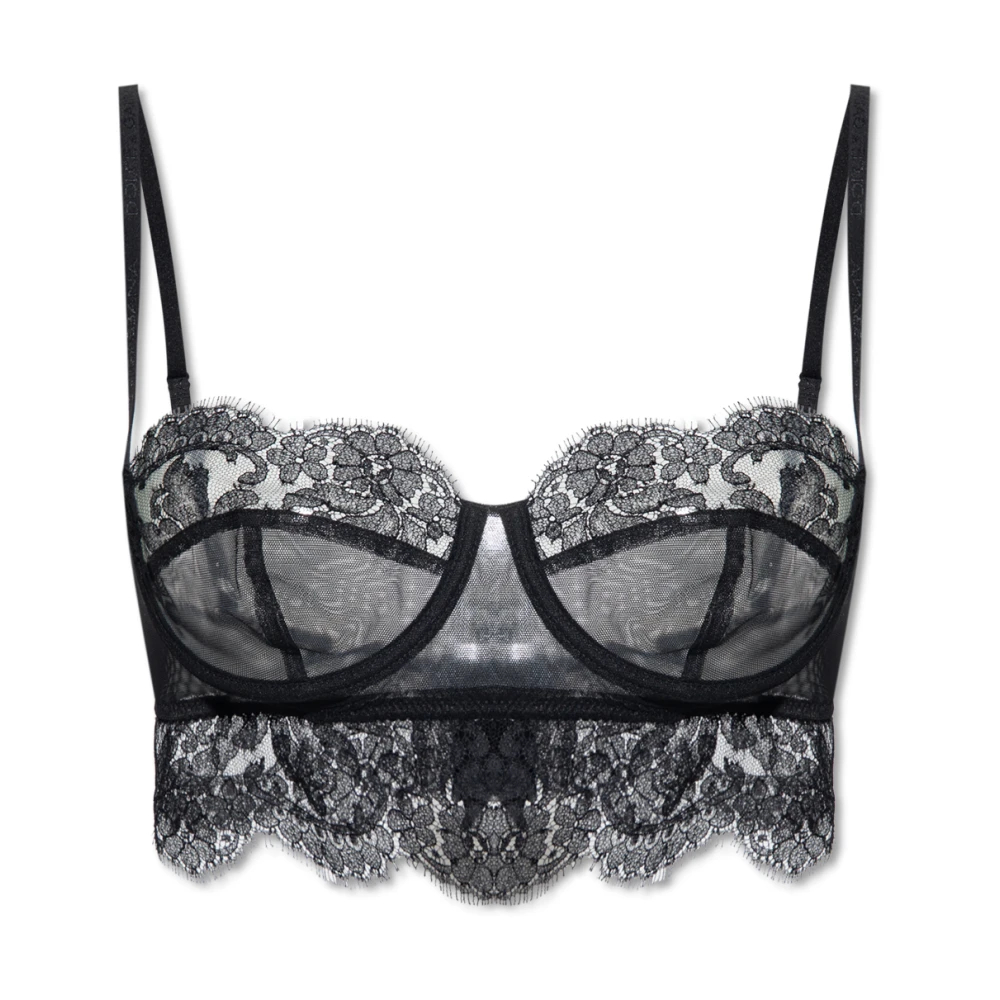Dolce & Gabbana Damen Schwarz - Spitzen-Bh - Underwear - K - S