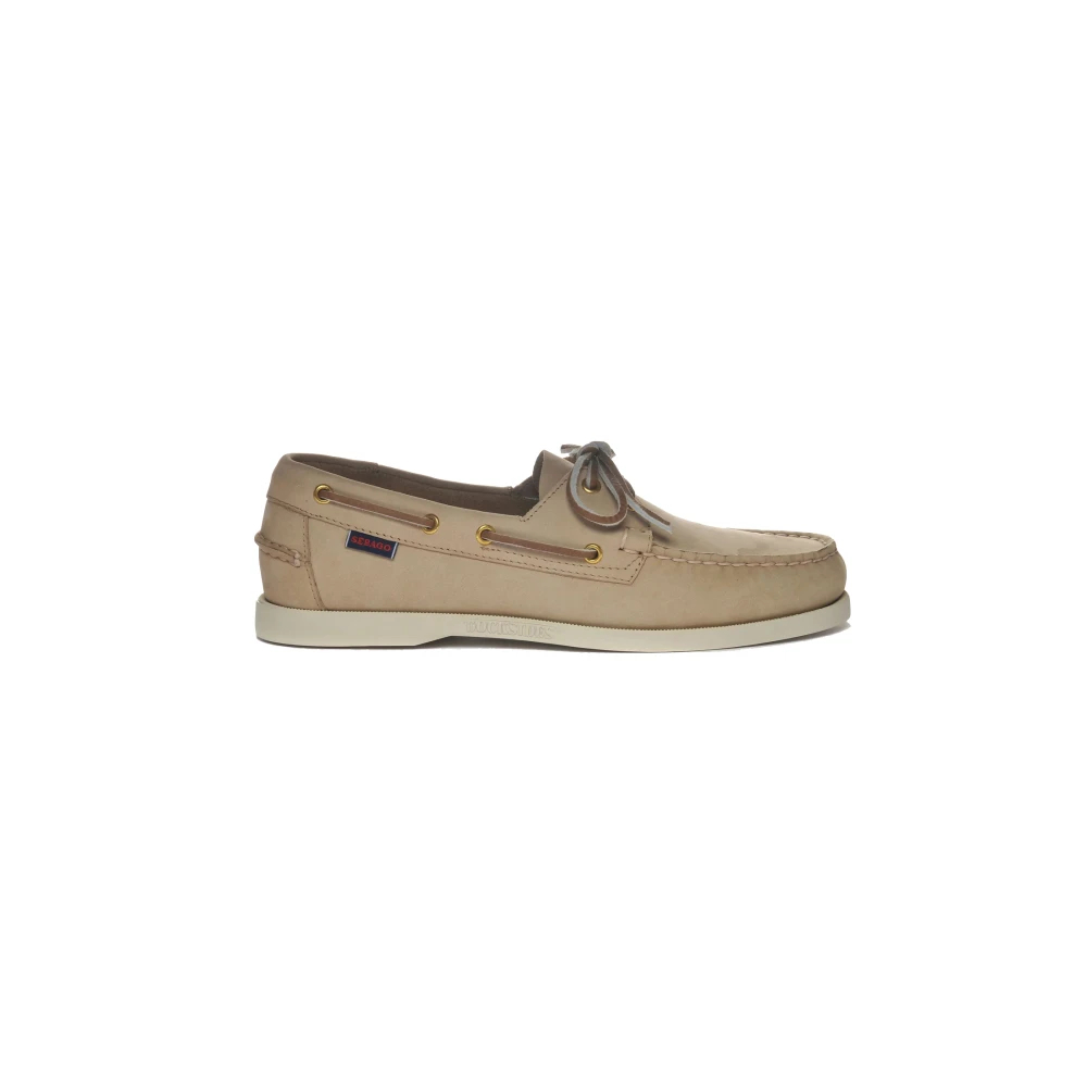 Sebago Beige Bootsschuhe Docksides - Bild 3