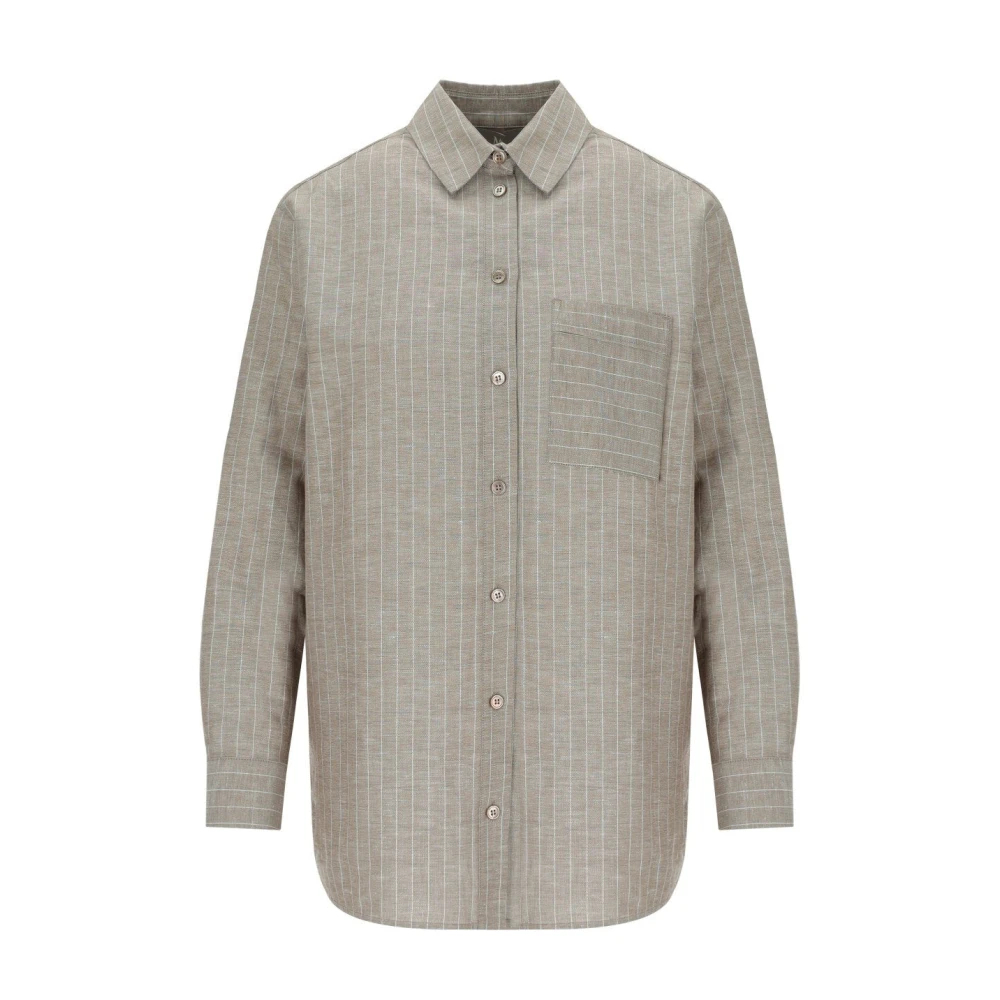Max Mara Damen Beige - Ululo Shirt - Blouses & Shirts - S