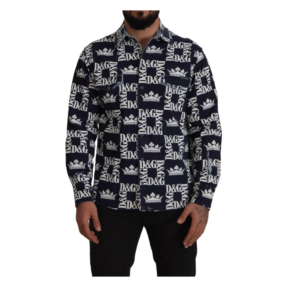 Dolce & Gabbana Herren Multicolor - Casual Shirts - Shirts - Mehrfarbig - Xs